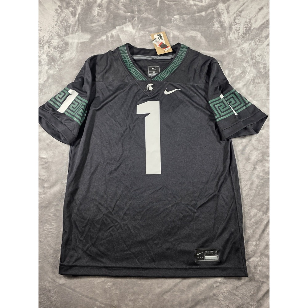 NWT Michigan‎ State Spartans Nike Alternate Football Jersey #1 Men's Medium